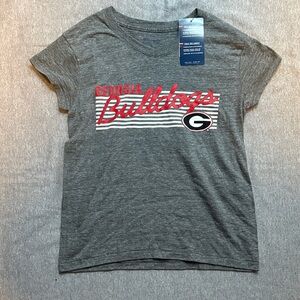 Champion Gray Georgia Bulldogs Women's Short Sleeve Tee